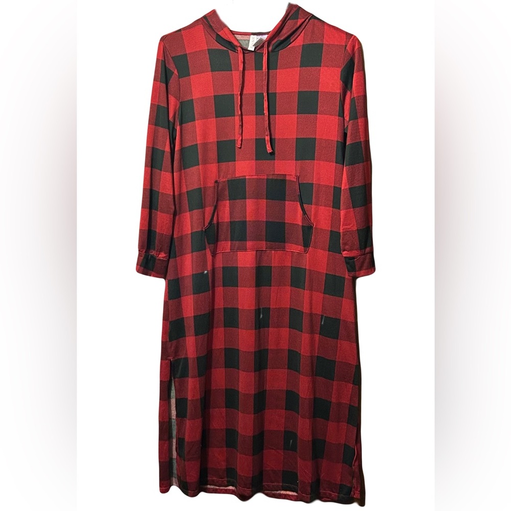 JoySpun Women’s Pullover Robe/Pajama. Size L (12-14).
